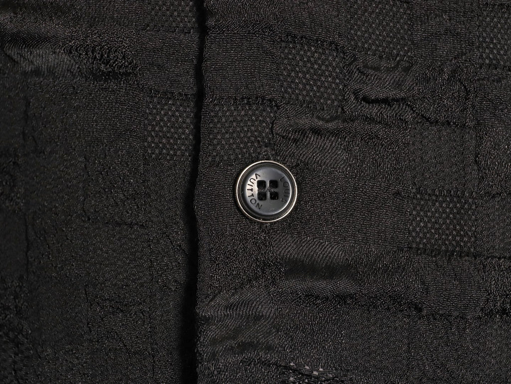 LOUIS VUITTON LV checkered jacquard suit with short-sleeved shirt