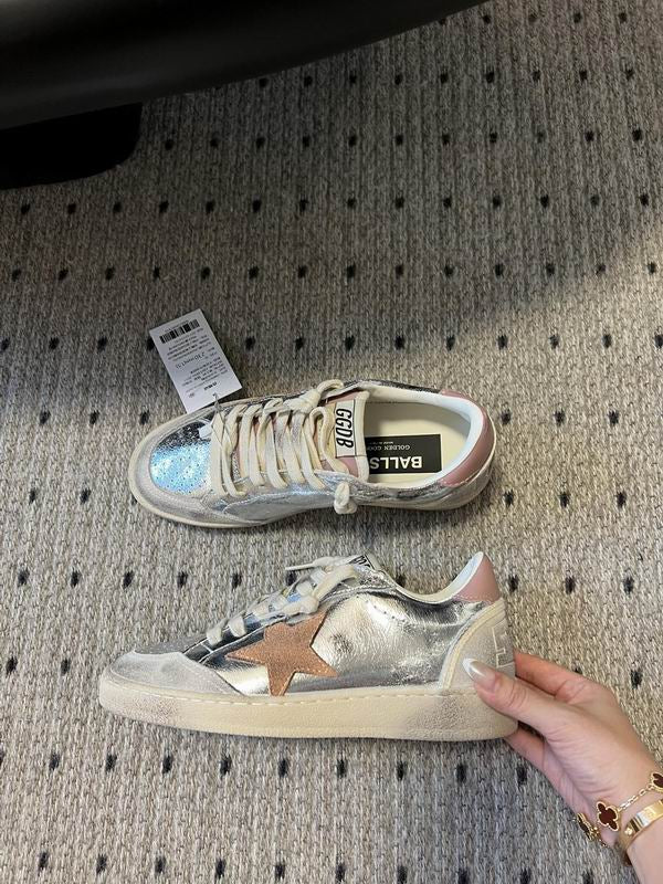 Golden Goose Ball Star 'Silver Ash Rose Ice