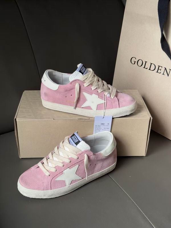 Golden Goose Wmns Superstar 'Pink Suede'