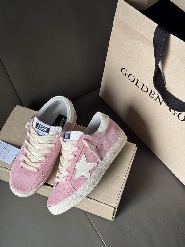 Golden Goose Wmns Superstar 'Pink Suede'