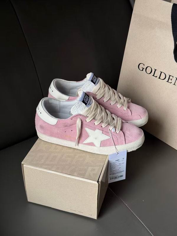 Golden Goose Wmns Superstar 'Pink Suede'