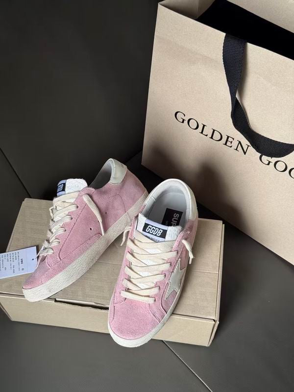 Golden Goose Wmns Superstar 'Pink Suede'