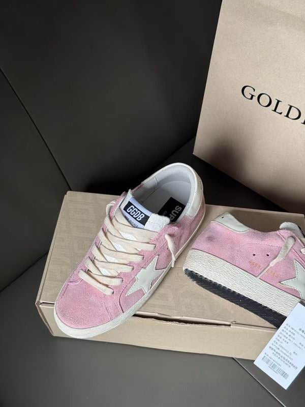Golden Goose Wmns Superstar 'Pink Suede'