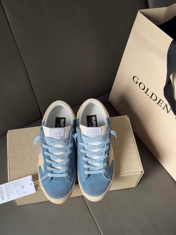 Golden Goose Superstar 'baby blue Suede'