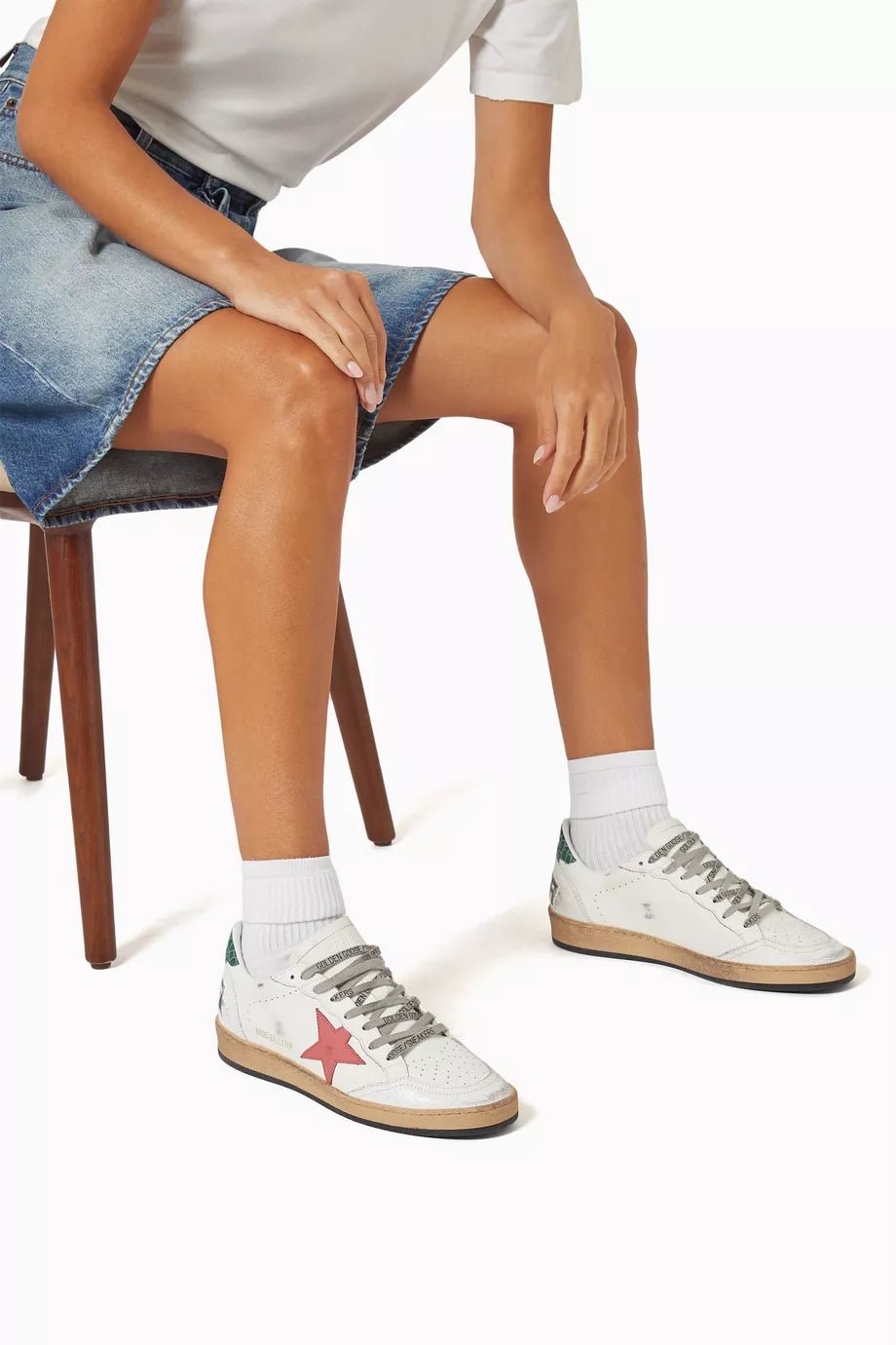 Golden Goose Ball Star leather sneakers