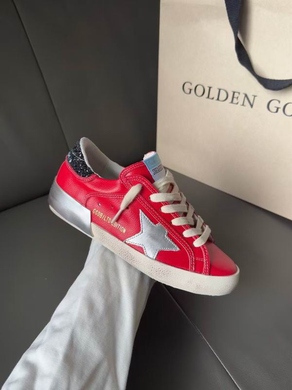 Golden Goose super star red