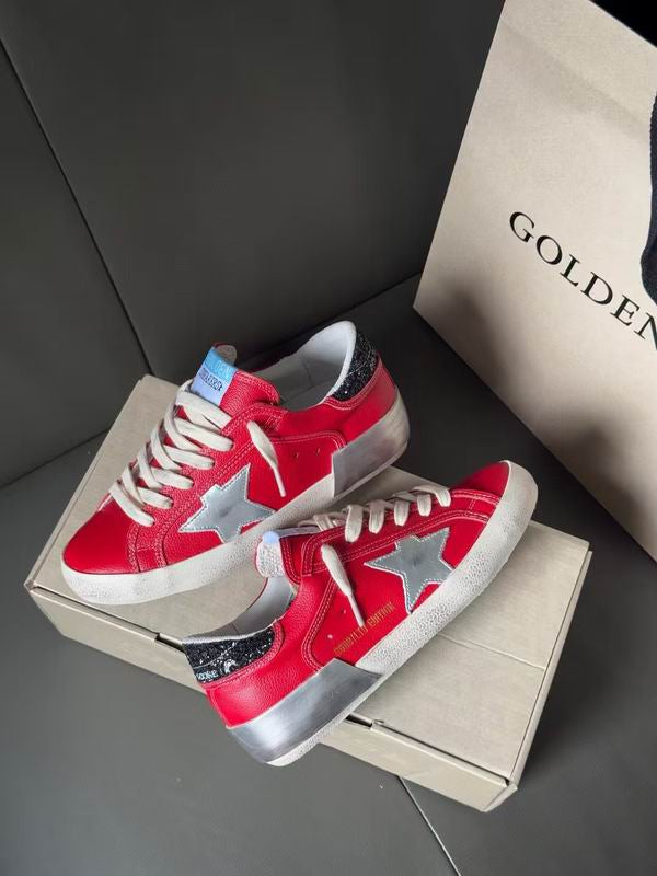 Golden Goose super star red