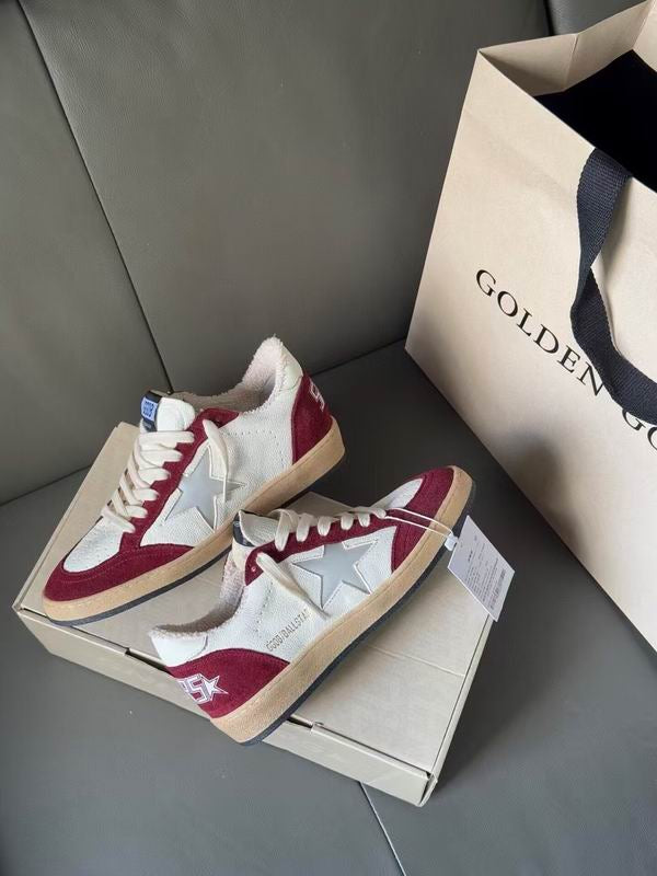 Golden Goose Ball Star 'Red Wine White'