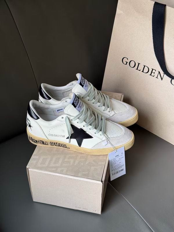Golden Goose Ball Star 'White Ice Black'