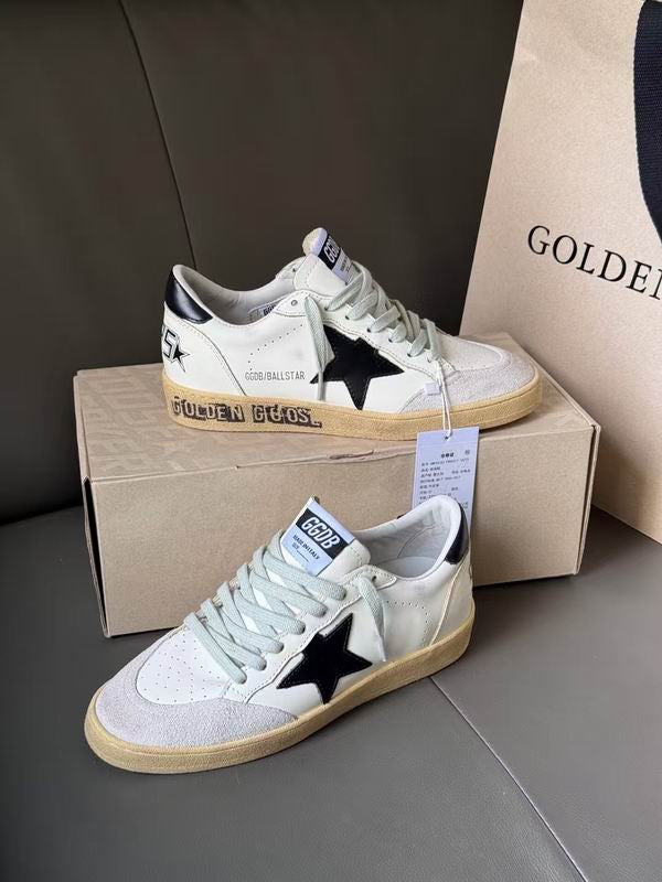 Golden Goose Ball Star 'White Ice Black'