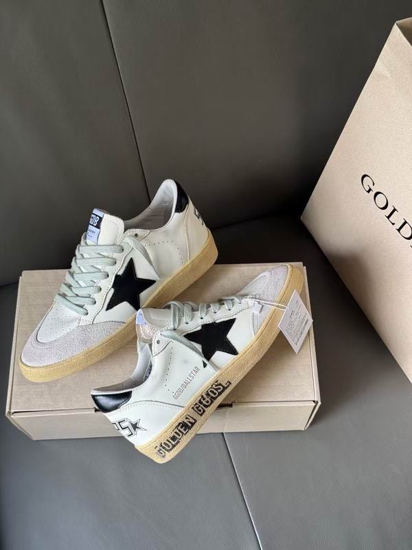 Golden Goose Ball Star 'White Ice Black'