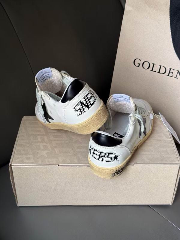 Golden Goose Ball Star 'White Ice Black'