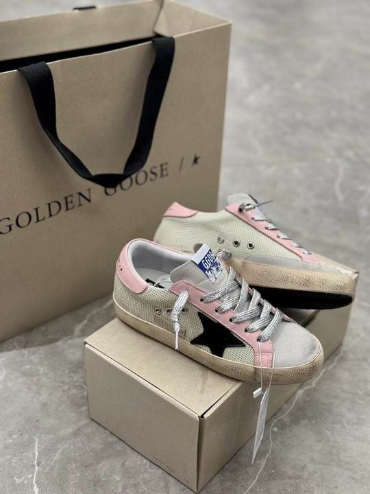 Golden Goose Wmns Superstar 'Silver Baby Pink'