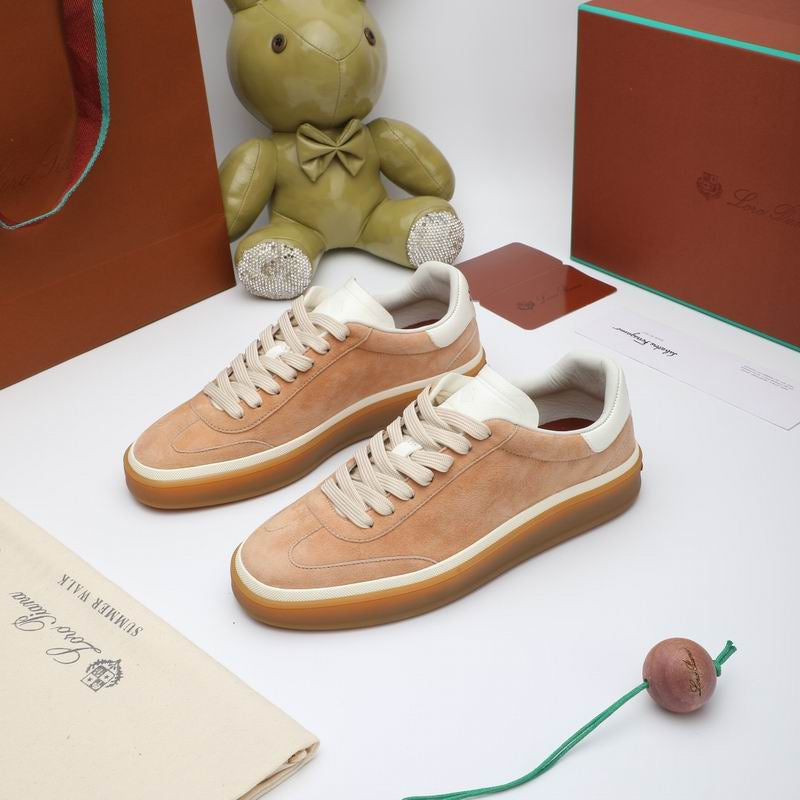 Loro Piana Tennis Walk Suede sneakers