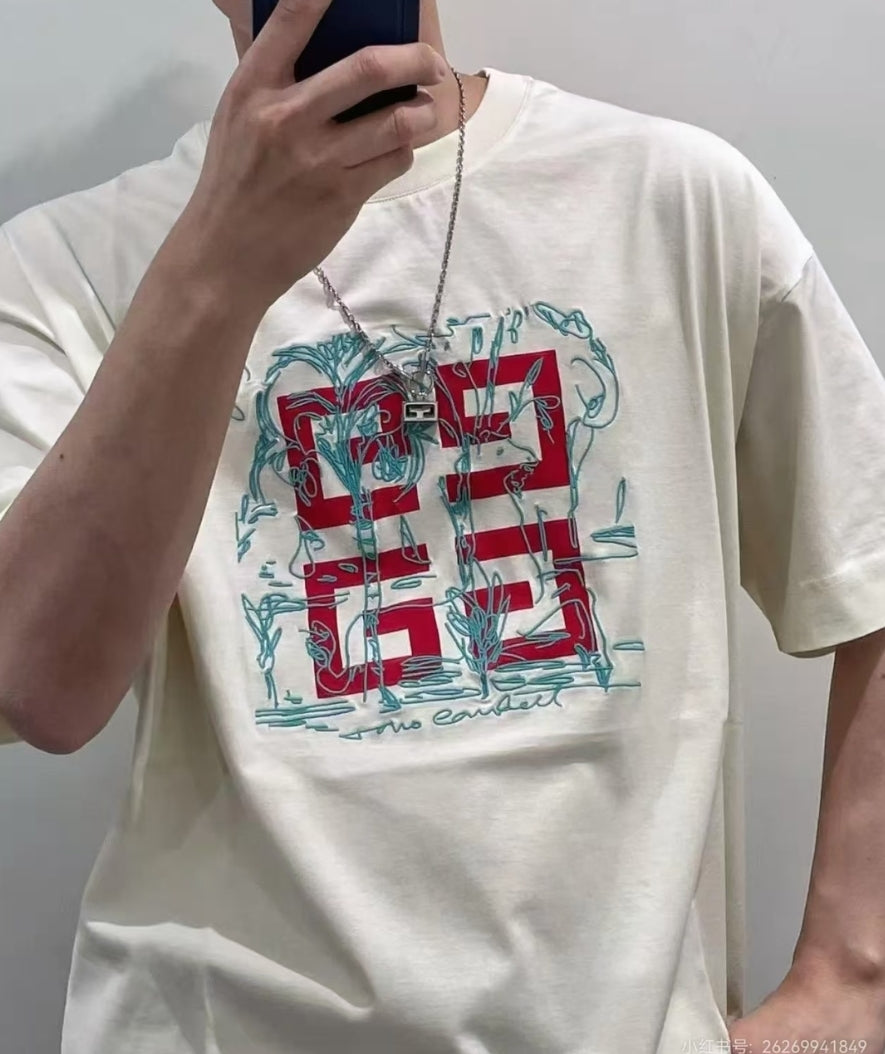 Givenchy tomo collaboration crew Neck T-shirt