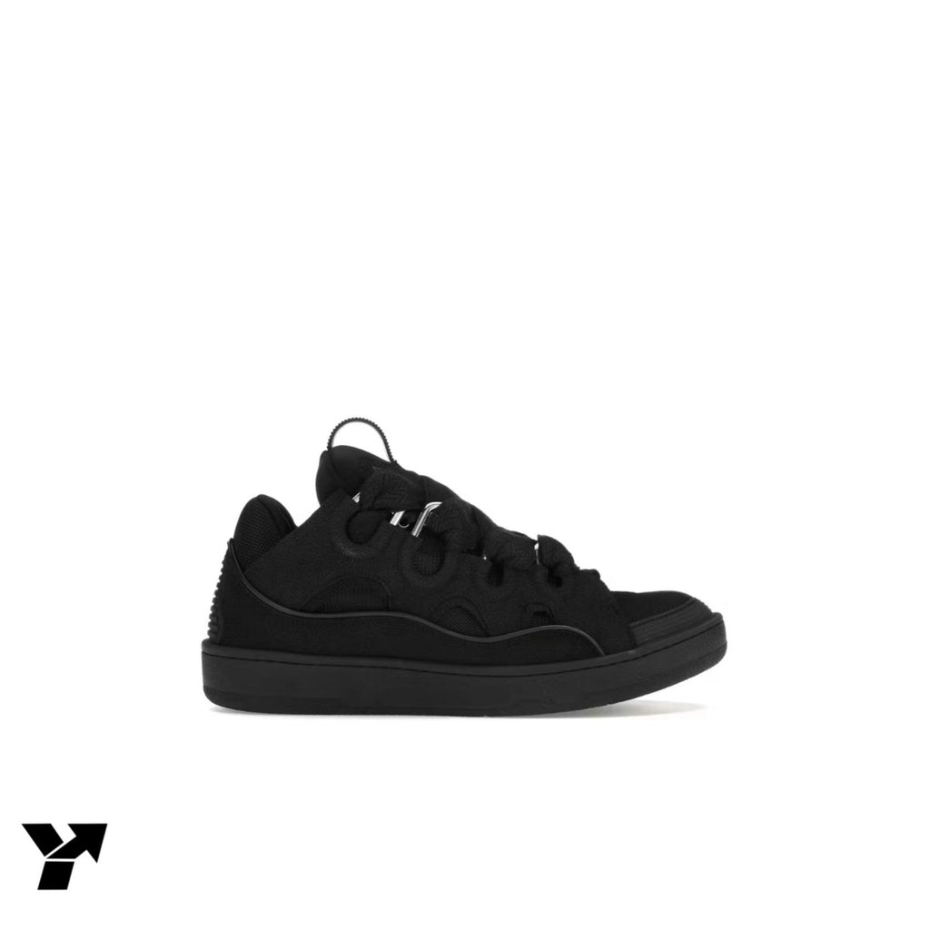 Lanvin Leather Curb-Triple Black