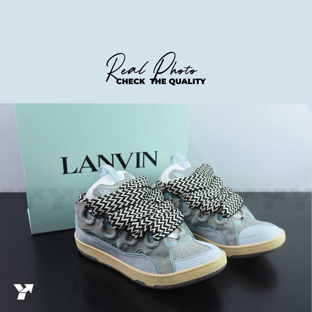 Lanvin Leather Cur-Pale Blue