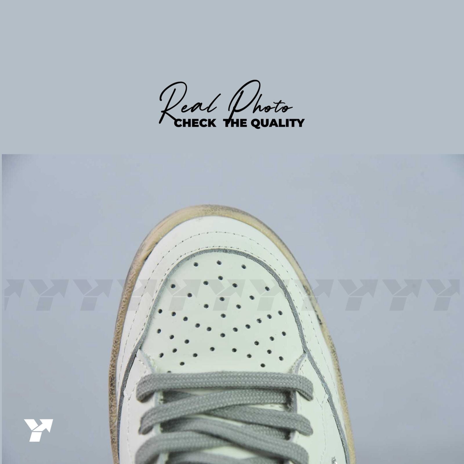 Golden Goose Ball-Star Low-White glitter silver