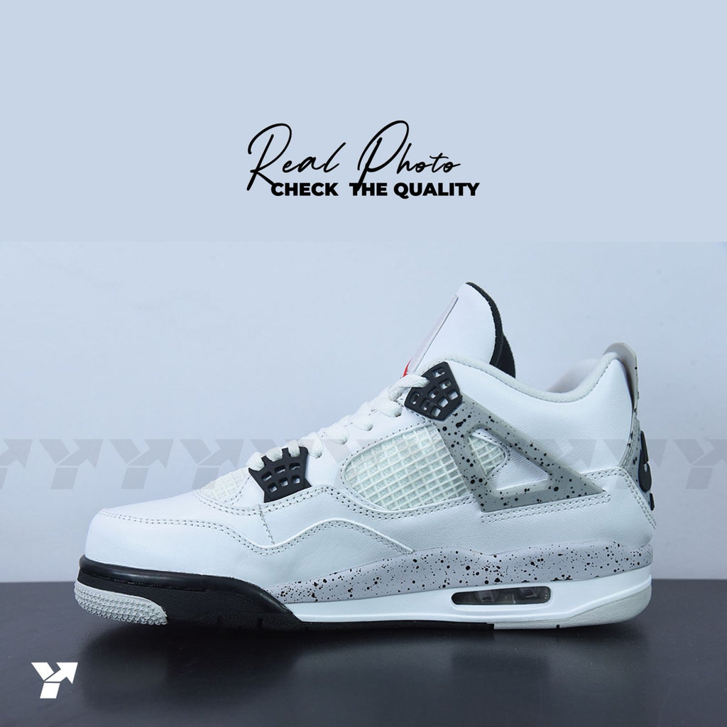 Jordan 4 Retro-White Cement