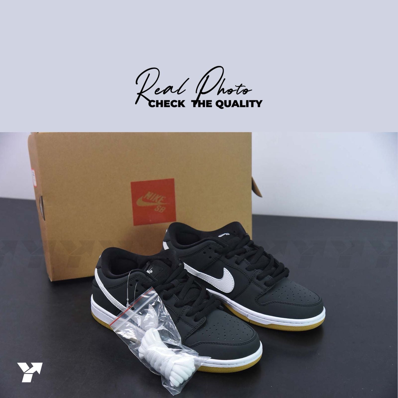 Nike SB Dunk-Low Pro Black Gum