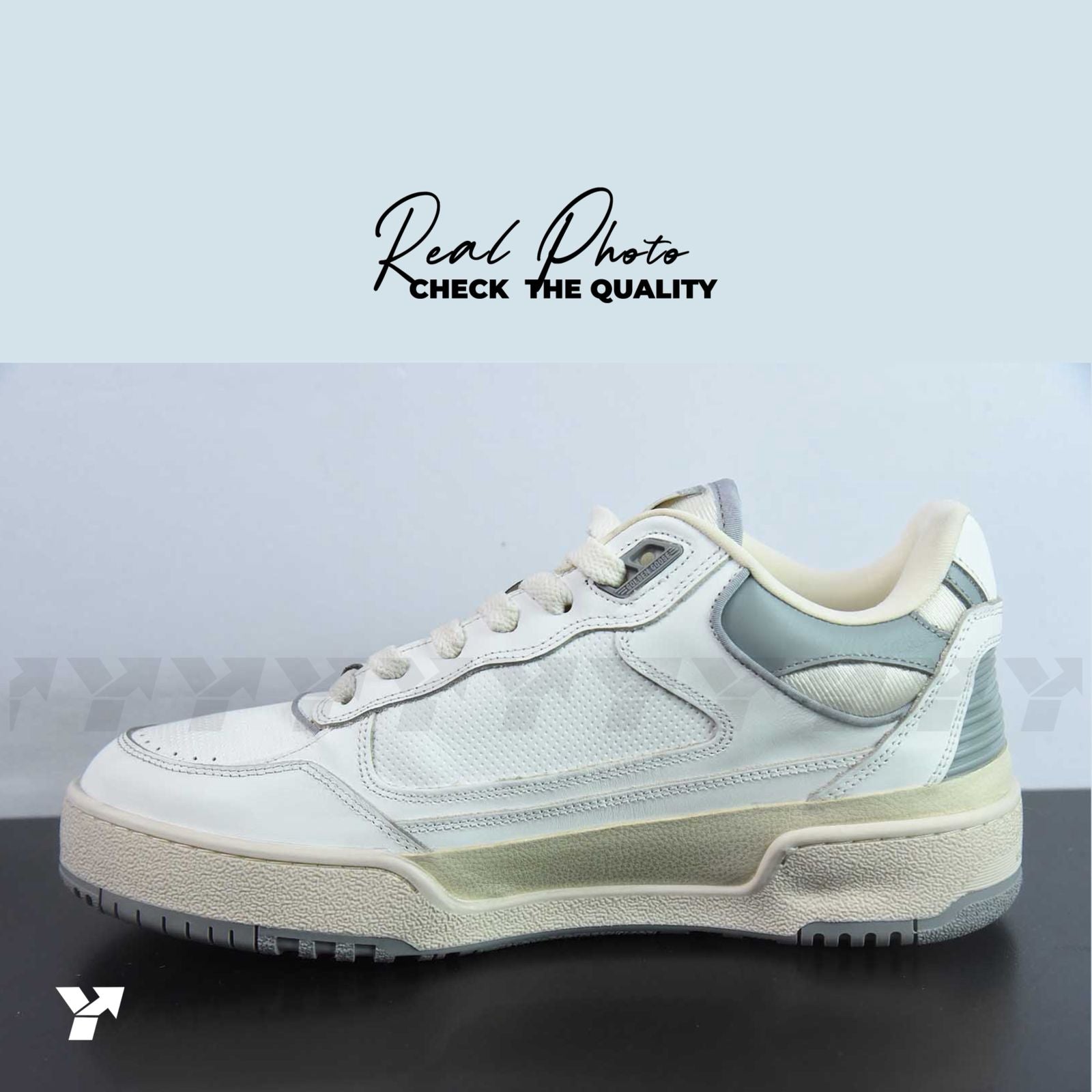 Golden goose forty 2-White grey
