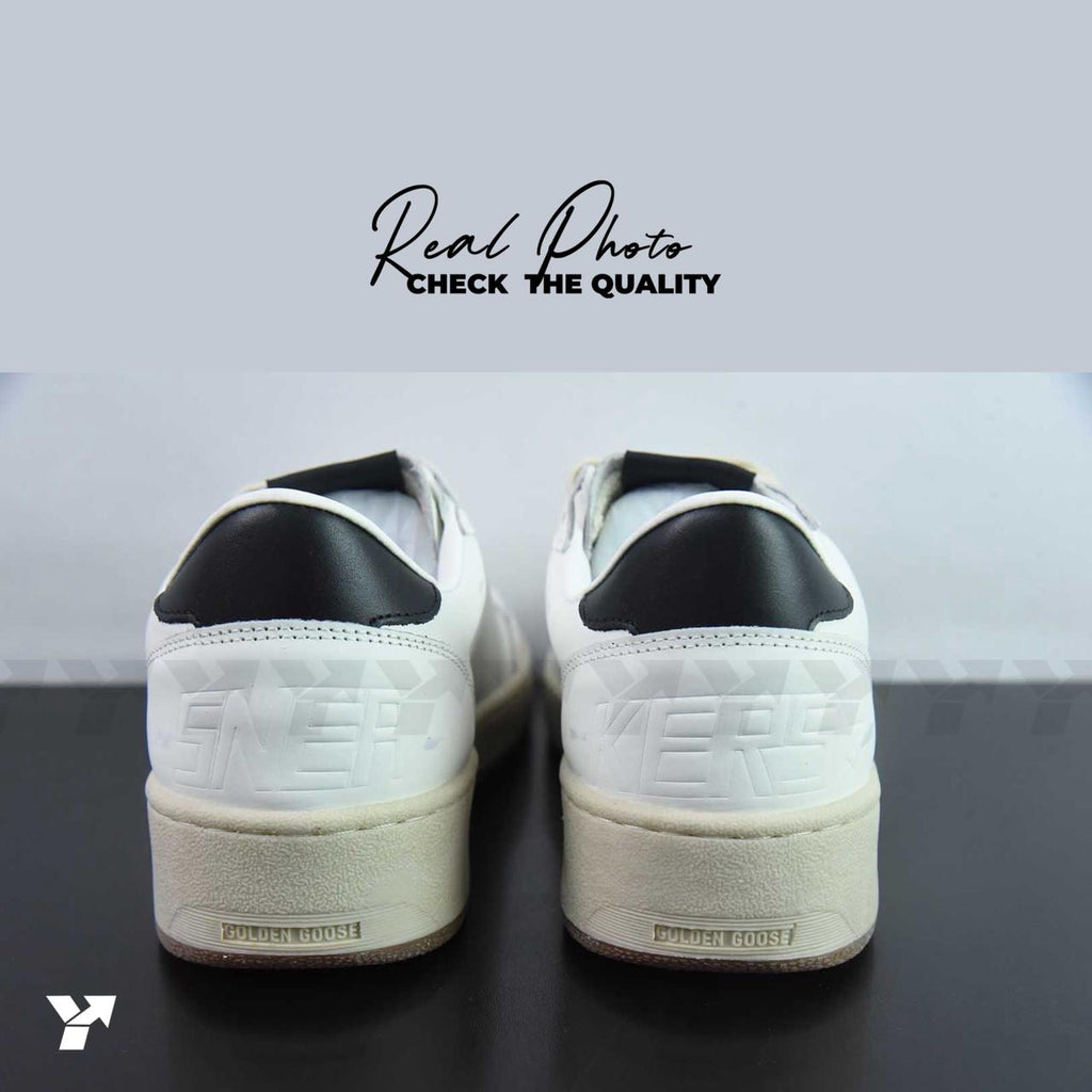 Golden Goose Ball Star 2-White Ice Black