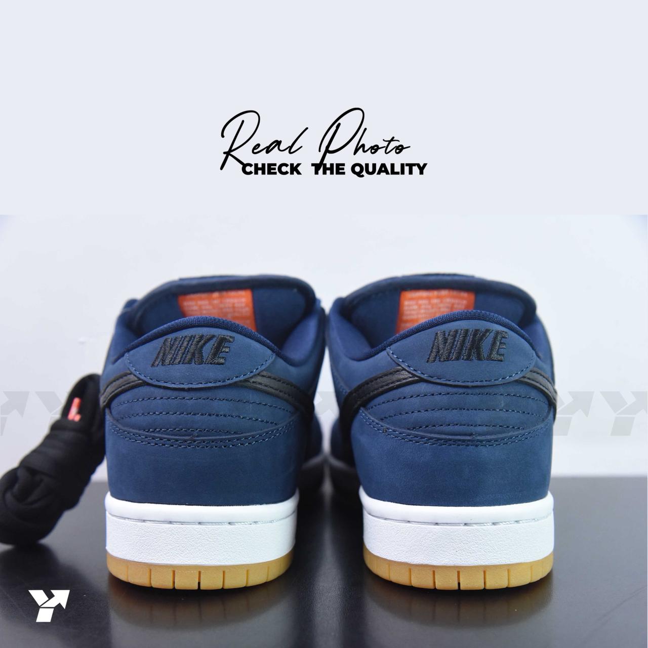 Nike SB Dunk Low-Navy Black Gum
