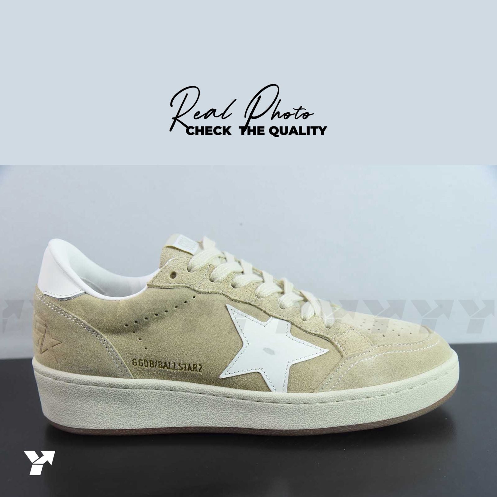 Golden Goose Ball Star 2 Beige white gum