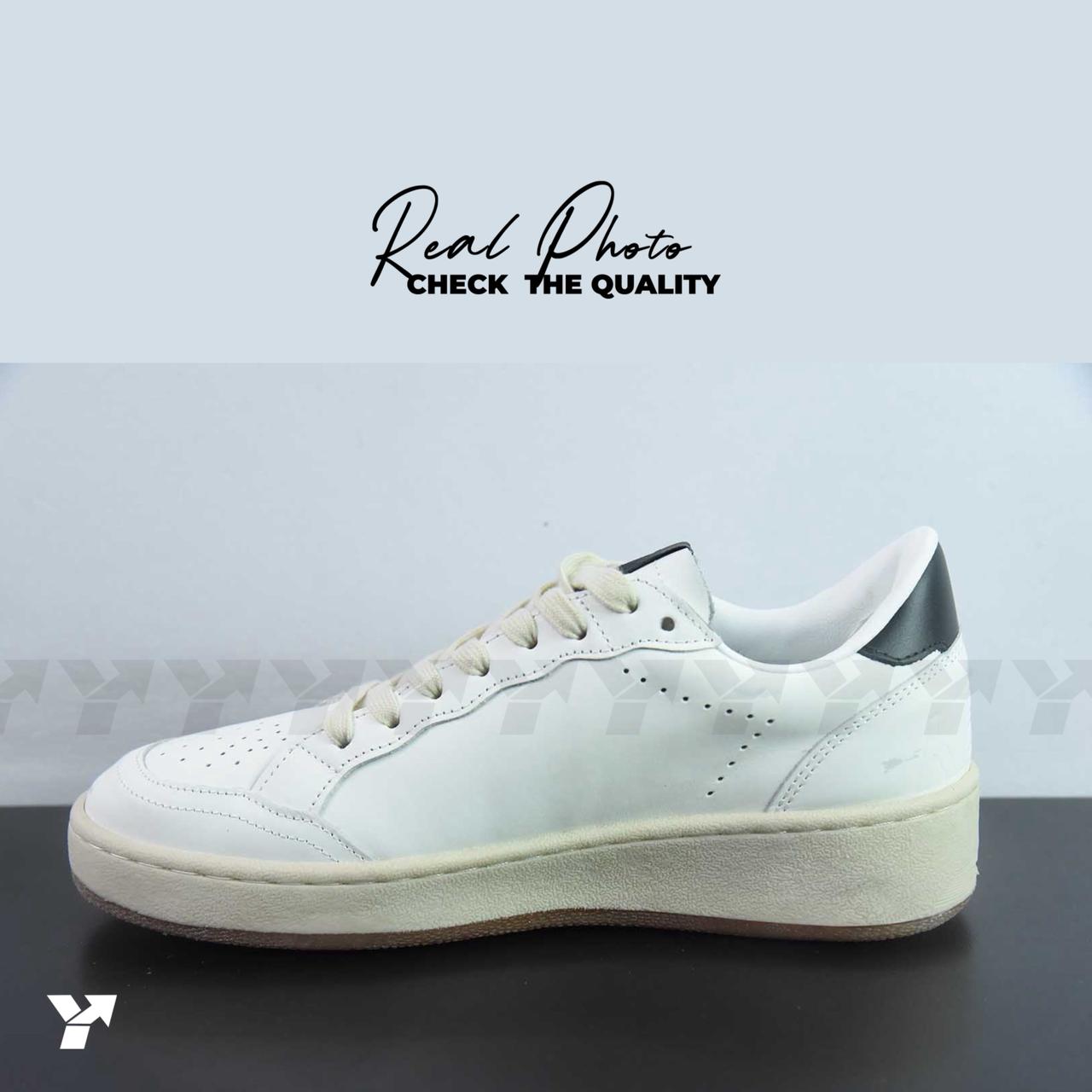 Golden Goose Ball Star 2-White Ice Black
