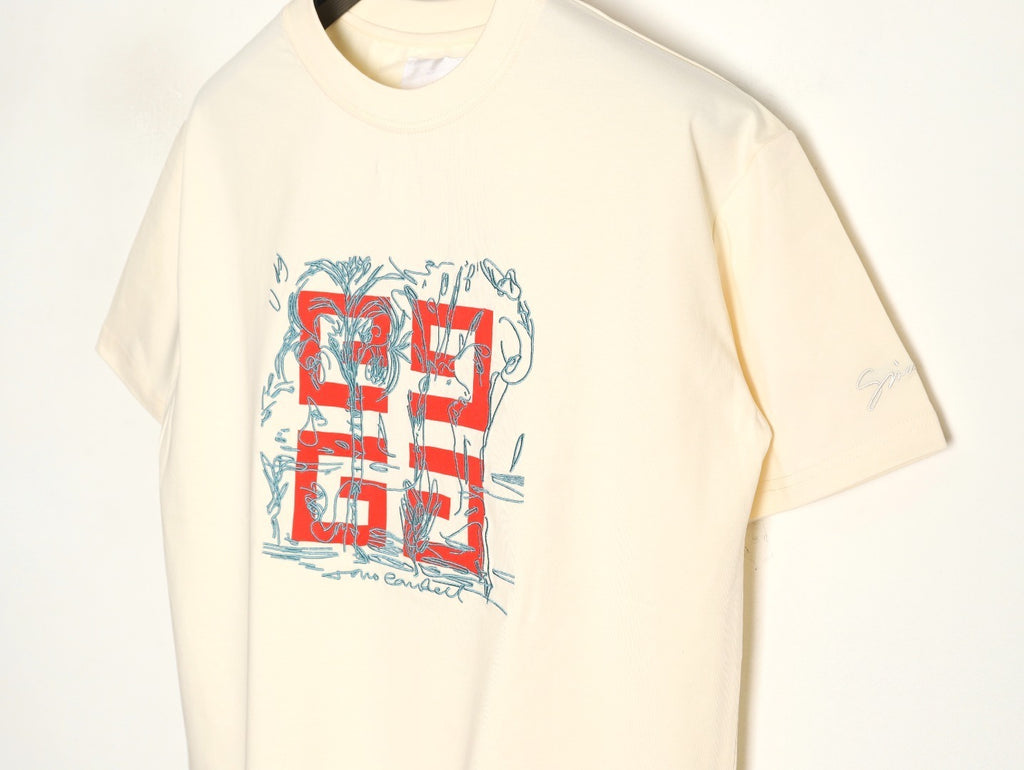 Givenchy tomo collaboration crew Neck T-shirt