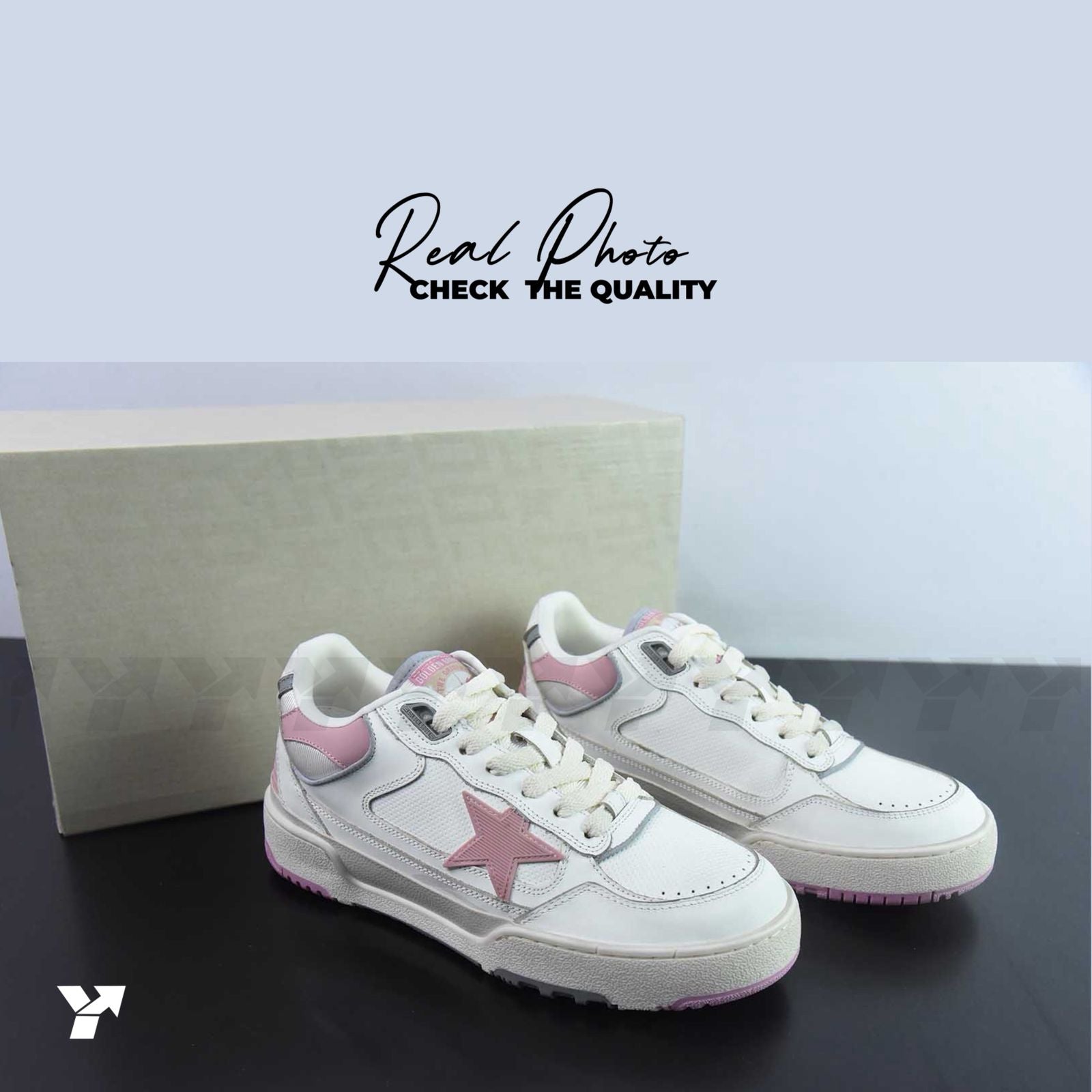 Golden goose forty 2  White pink