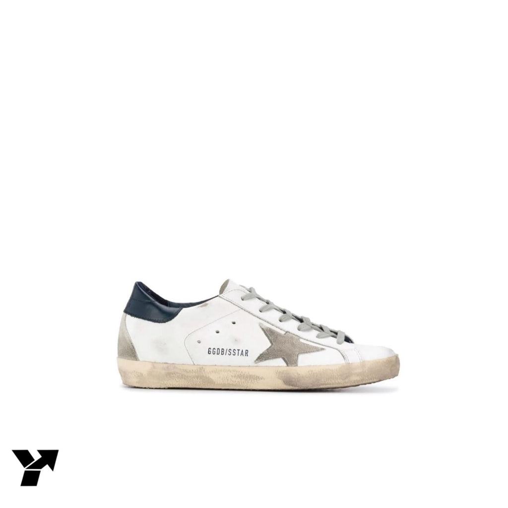 Golden Goose Super-Star White Navy