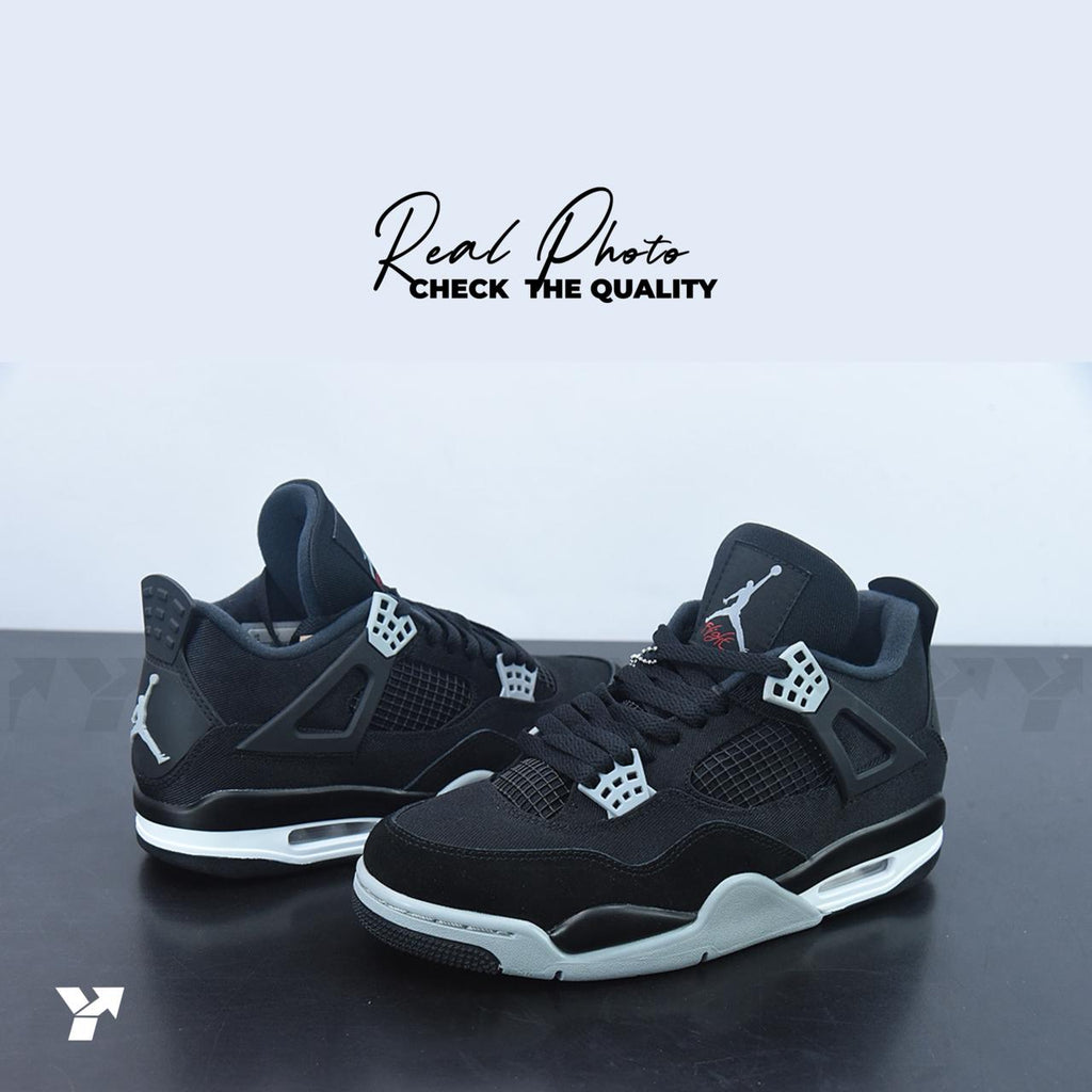 Jordan 4 Retro SE-Black Canvas