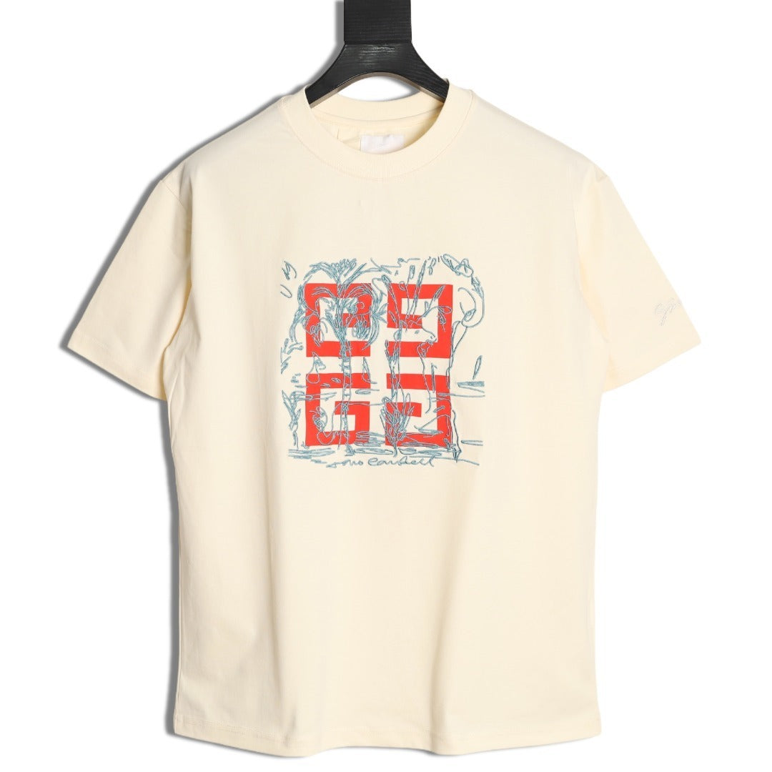 Givenchy tomo collaboration crew Neck T-shirt